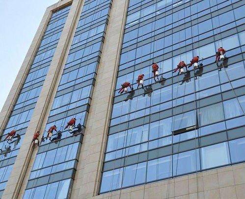 庐江高楼外墙清洗首选合肥汇高，专业建筑物清洁服务值得信赖